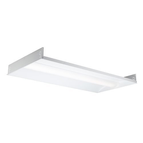 Columbia Lighting LCAT24-40MLG-EDU LED Contemporary Architectural Troffer Lighting, White