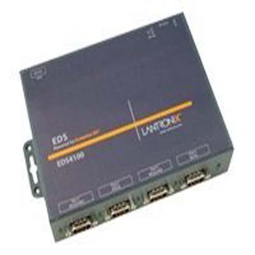 Lantronix Device Server EDS 4100 - Device server - 4 ports - 10Mb LAN, 100Mb LAN, RS-232 - ED41000P2-01