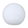 B&P Lamp 10" Opal Glass Neckless Ball Shade view 1