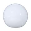 B&P Lamp 10" Opal Glass Neckless Ball Shade view 2