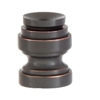 B&P Lamp Cup Shaped Design, Base Only Finial, Oiled Bronze Finish