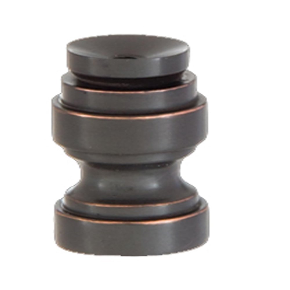 B&P Lamp Cup Shaped Design, Base Only Finial, Oiled Bronze Finish