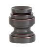B&P Lamp Cup Shaped Design, Base Only Finial, Oiled Bronze Finish view 2
