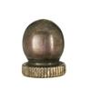 B&P Lamp Small, Antique Bronze Knob Finial, 1/4-27F view 2
