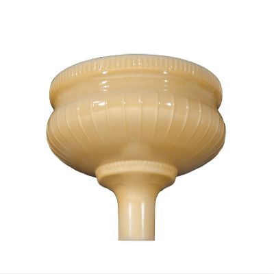B&P Lamp Embossed Nu-Gold Torchiere Shade