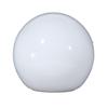 B&P Lamp American Made Opal Glass Neckless Ball Shade, 6 Inch Diameter, 3 Inch Top Opening, Hand-Blown Milk Glass Globe view 2