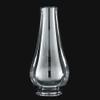 B&P Lamp 2 3/8" X8 1/4" Lip Fitter Clear Glass Chimney view 2