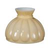 B&P Lamp Opal Melon Shade, Buff Nu-Gold Background view 1