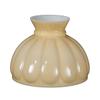B&P Lamp Opal Melon Shade, Buff Nu-Gold Background view 2