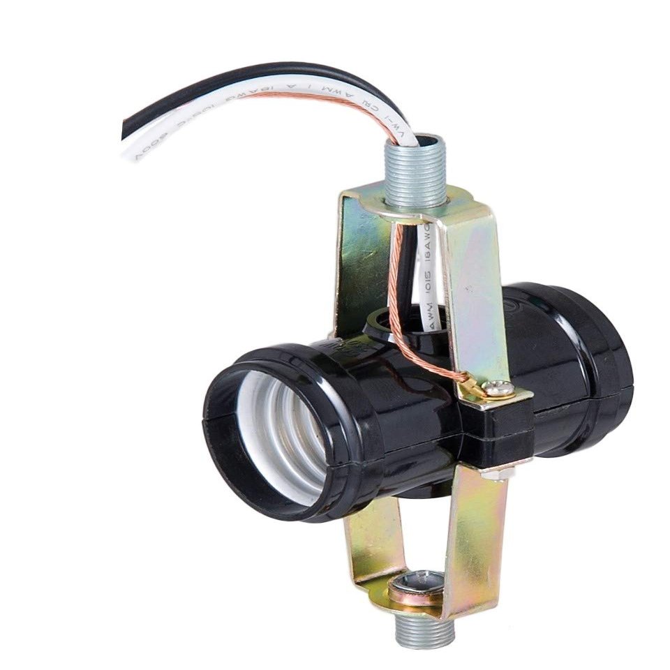 B&P Lamp 2-Light Edison Base Socket Cluster