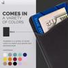 Wallaroo Premium Leather Cell Phone Wallet Stick On - Android and iPhone Wallet and Card Holder for Women and Men - Durable with Non-Slip Lining Secures Up to 3 Cards view 4