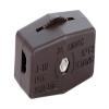 B&P Lamp Brown Inline Rotary Cord Switch for 18/2 SPT-2 Lamp Cord view 1