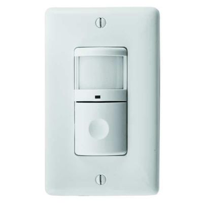 Occupancy Sensor, Pir, 1200 Sq Ft, White