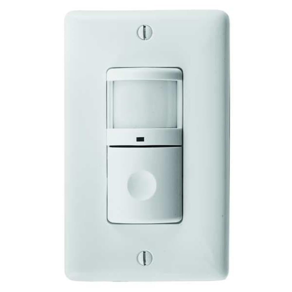 Occupancy Sensor, Pir, 1200 Sq Ft, White