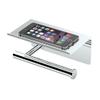 Gatco 1420 Latitude II Toilet Paper Holder with Shelf, Wall Mounted Bathroom Tissue Holder, Chrome view 2