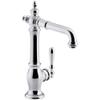 Kohler K-99267-CP Artifacts Bar Sink Faucet with Victorian Spout Design, Polished Chrome, One Size view 1