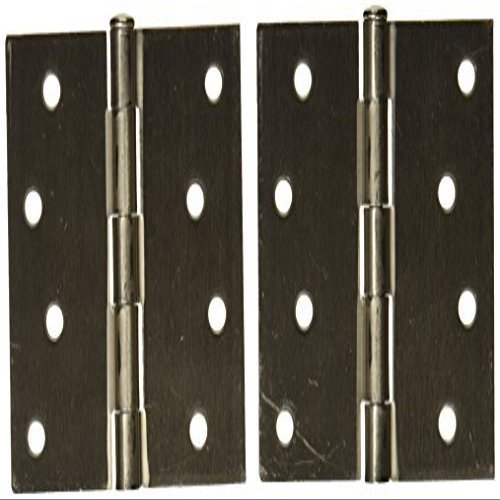 Deltana S44U15-R Value Choice for Indoor Applications Steel 4-Inch x 4-Inch Square Hinge by Deltana