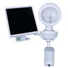 Maxsa 44643-CAM-WH Solar Security Video Camera and Spotlight-White view 3