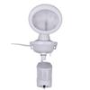 Maxsa 44643-CAM-WH Solar Security Video Camera and Spotlight-White view 4