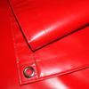 Tarp, Heavy Duty, Red 3' X 6' Feet Waterproof, 18 Oz. Vinyl w/Reinforced Edges (3' X 6' Feet, Red) view 4