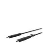 mophie 2 Meter PRO Cable - Micro USB 2.0 USB-C to USB-C Cable Made for Devices with a USB-a or USB-C connectors - Black view 3