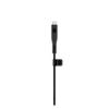mophie 2 Meter PRO Cable - Micro USB 2.0 USB-C to USB-C Cable Made for Devices with a USB-a or USB-C connectors - Black view 4