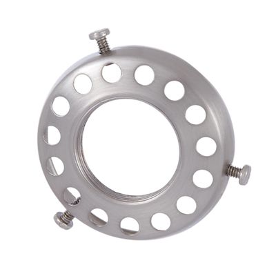 B&P Lamp 2 1/4 Inch Satin Nickel Shade Holder