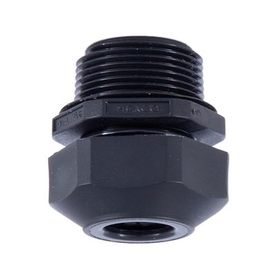 B&P Lamp 3/8M Black Large Cord Grip Bushing
