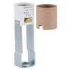 B&P Lamp 4 Inch Height, High Heat, Keyless Porcelain Candelabra E12 Socket, Tapped 1/8 IP view 1