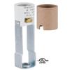 B&P Lamp 4 Inch Height, High Heat, Keyless Porcelain Candelabra E12 Socket, Tapped 1/8 IP view 3