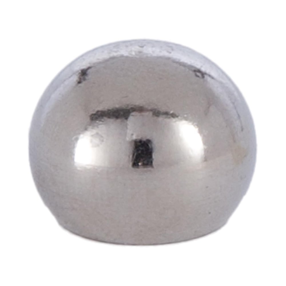 B&P Lamp 5/8 Inch Tapped Nickel Ball