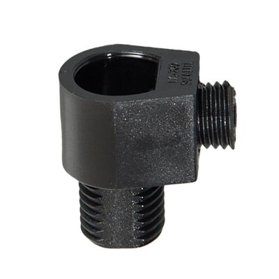 B&P Lamp Black Cord Grip Bushing