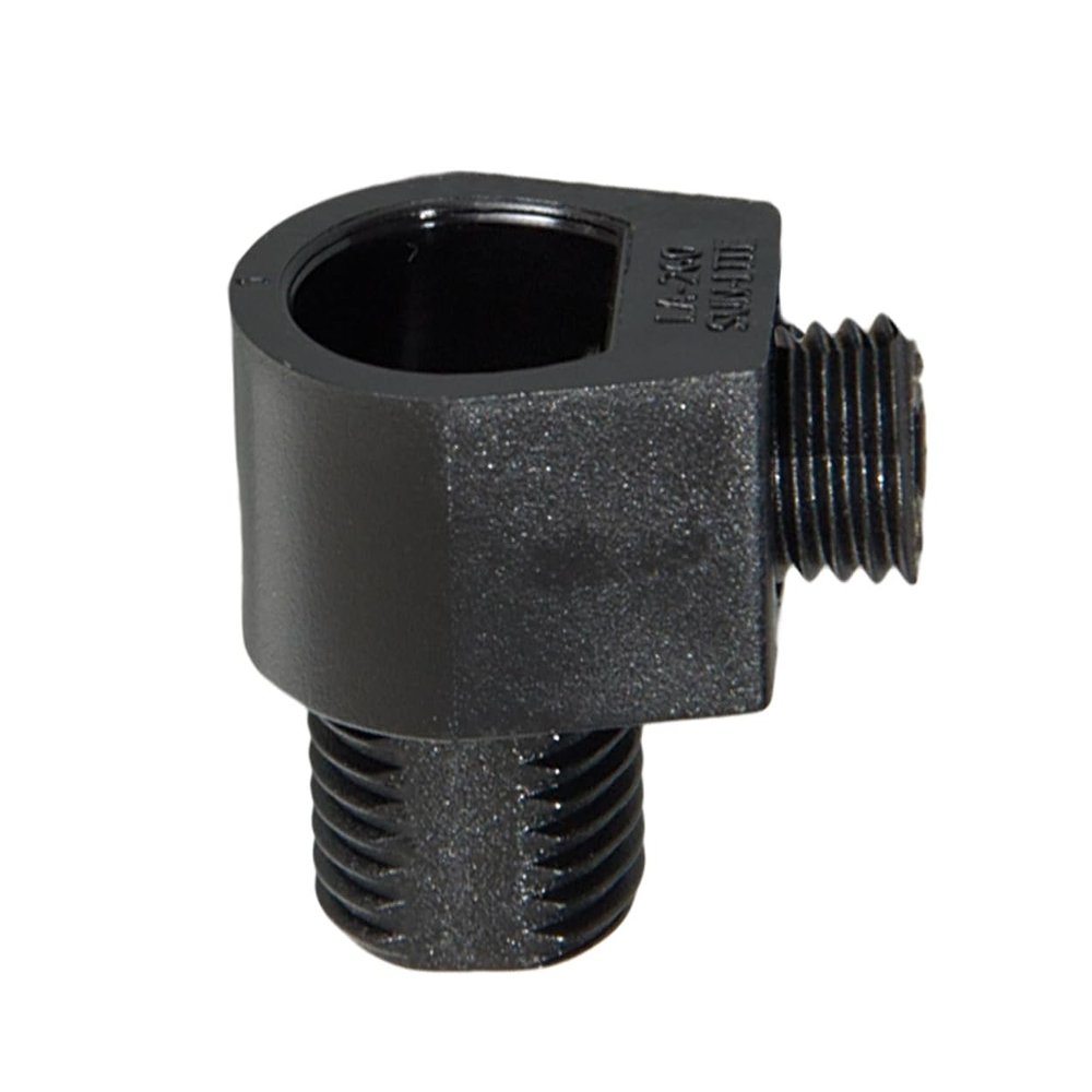 B&P Lamp Black Cord Grip Bushing