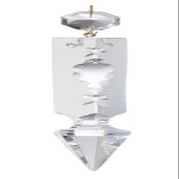 B&P Lamp 4 Inch (100Mm) Clear Cut Spearhead Crystal Crystal Chandelier Light Replacement Pendant Prism