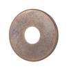 B&P Lamp 1 Inch Diameter, 1/8 IP Stamped Steel Check Ring, Antique Brass Finish view 3