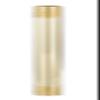 B&P Lamp 4 Inch Brass Plated 1/8 IP Steel Threaded Rod view 1