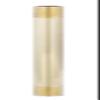 B&P Lamp 4 Inch Brass Plated 1/8 IP Steel Threaded Rod view 3