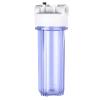 Organize 2.5 X 10 Clear Filter HOUSING with Female Cap 3/4 in & Out W/Pressure Release view 1