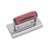 Marshalltown 136D 6" x 3" Curved Ends Edger with DuraSoft Handle - 3/8" Radius, 1/2" Lip (14146) view 1