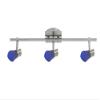 JESCO CEB3204BU Mul-T-Lite 3-Light Bar Rail Kit, Blue view 1
