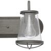 Designers Fountain 87002-WI 18in Darby 2-Light Bathroom Vanity Light Fixture, Weathered Iron view 4