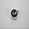 Faucet Wall Supply Elbow Drop Ell Hand Held Shower Hose Connector Wall Union Water Supply for Handheld Shower Head Shower Elbow Hand Shower Replacement Parts Tub Hose Adapter Attachment Chrome view 3