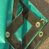Tarp, Heavy Duty, Green 5' X 6' Feet Waterproof, 18 Oz. Vinyl w/Reinforced Edges (5' X 6' Feet, Green) view 3