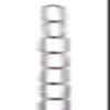 B&P Lamp Nickel Plated 8 Gauge Straight Sided Oval Chain view 2