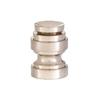 B&P Lamp Cup Shaped Design, Base Only Finial, Satin Nickel Finish view 3