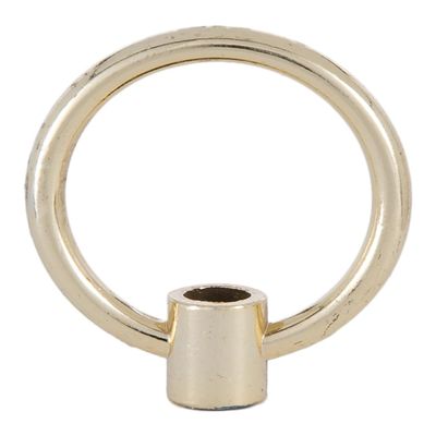 B&P Lamp Large 2 Inch Cast Loop with Brass Plating
