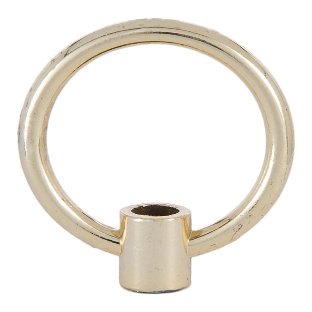 B&P Lamp Large 2 Inch Cast Loop with Brass Plating