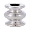 B&P Lamp 1-1/2 Inch Turned Brass Spindle, Slips 1/8IP, Nickel Plated view 1