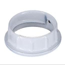 B&P Lamp Die cast Metal Ring for Threaded Porcelain Medium Socket, 2 1/16" O.D.