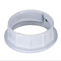 B&P Lamp Die cast Metal Ring for Threaded Porcelain Medium Socket, 2 1/16" O.D.